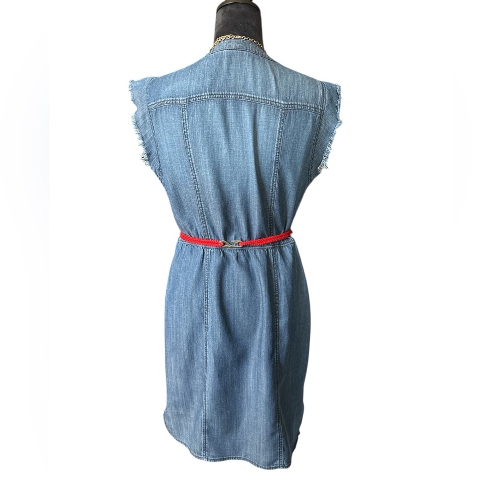 Chicos Soft-Denim Shirt Dress (size 4-6) - Picture 4 of 12
